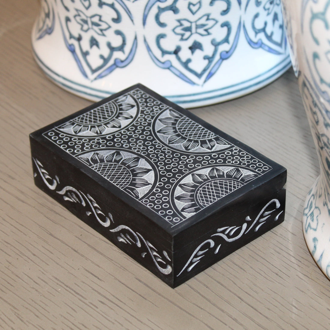 Hand-Etched Soapstone Boxes: A Blend of Utility and Art