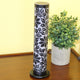 Midnight Bloom – Hand-Carved Soapstone Incense Tower
