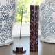 Garnet Blossom – Hand-Carved Soapstone Incense Tower