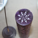 Amethyst Bloom – Hand-Carved Soapstone Incense Tower