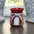 Hand-Painted Multicolor Soapstone Oil Burner with Carved Leaf Motif