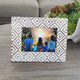 Geometric Hand-carved Mango Wood Picture Frame