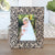 Floral Trellis Mango Wood Picture Frame