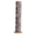 Decorative cylindrical object with intricate patterns on a white background