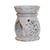 Hand-Carved Floral Lattice Soapstone Oil Burner