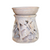 Hand-Carved Leaf Motif Soapstone Oil Burner