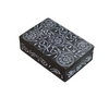Floral Medallion Soapstone Keepsake Box