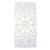 Whitewashed Vertical Carved Wood Wall Panel – Medallion & Scrollwork Design