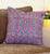 Multicolored Mosaic Quilted Throw Pillow Cover