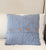 Blue Crochet Pillow Cover