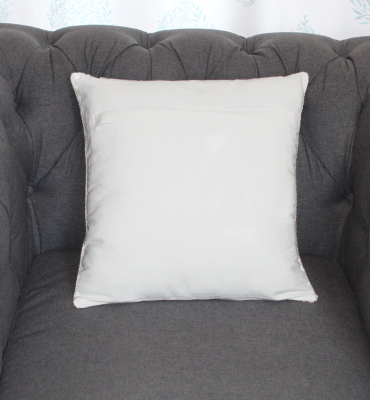 Neutral Black Stripe Throw Pillow Cover