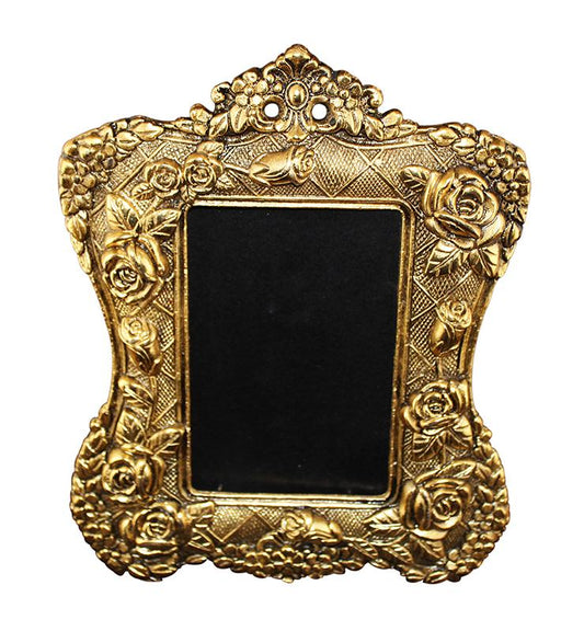 Brass Golden Floral Frame - Little Elephant