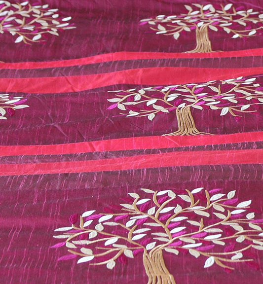 Silk Tree Of Life Bedspread Set - Little Elephant