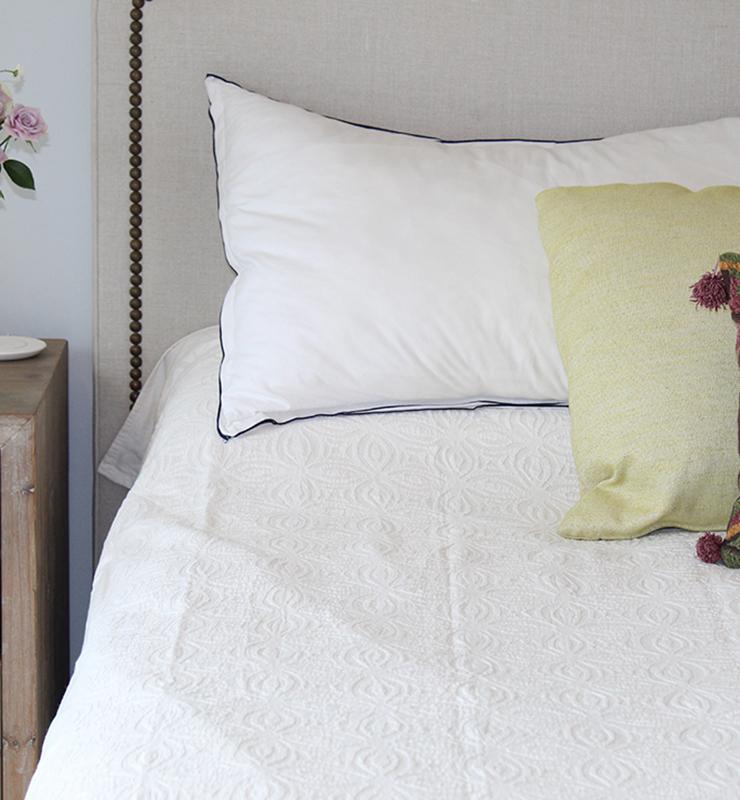 Applique Cut Work Bedspread - Little Elephant