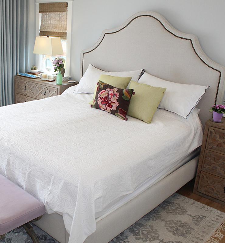 Applique Cut Work Bedspread - Little Elephant