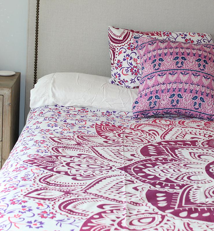 Pink Mandela Duvet Set - Little Elephant