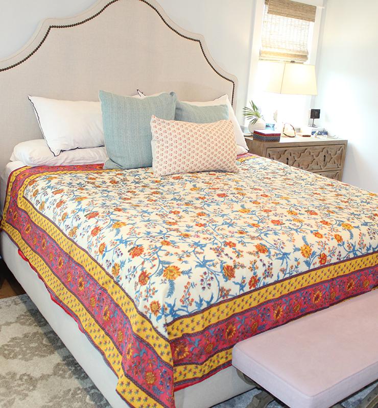 Vibrant Floral Dohar - Little Elephant