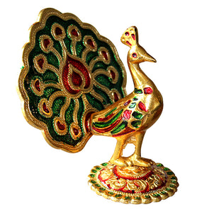 Brass Peacock - Little Elephant