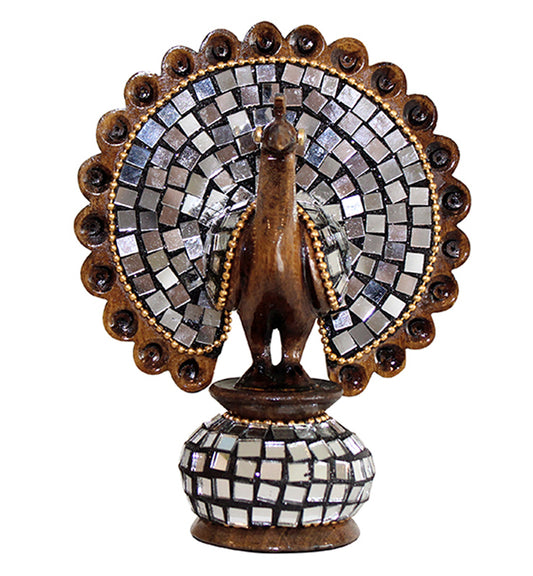Mirrored Mosaic Peacock - Little Elephant