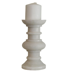 Marble Pedestal Candle Stand - Little Elephant