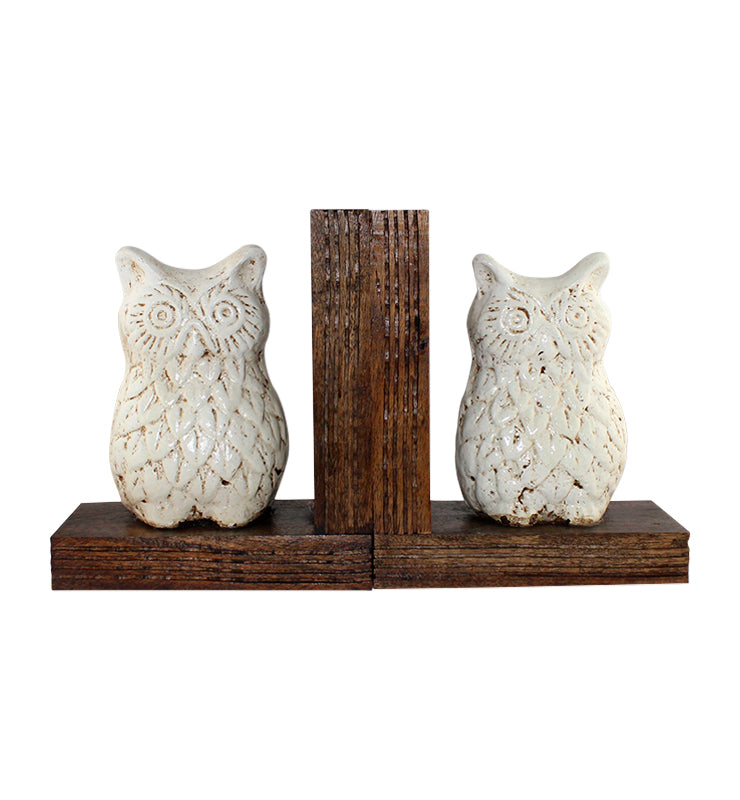 Owl Bookends - Little Elephant