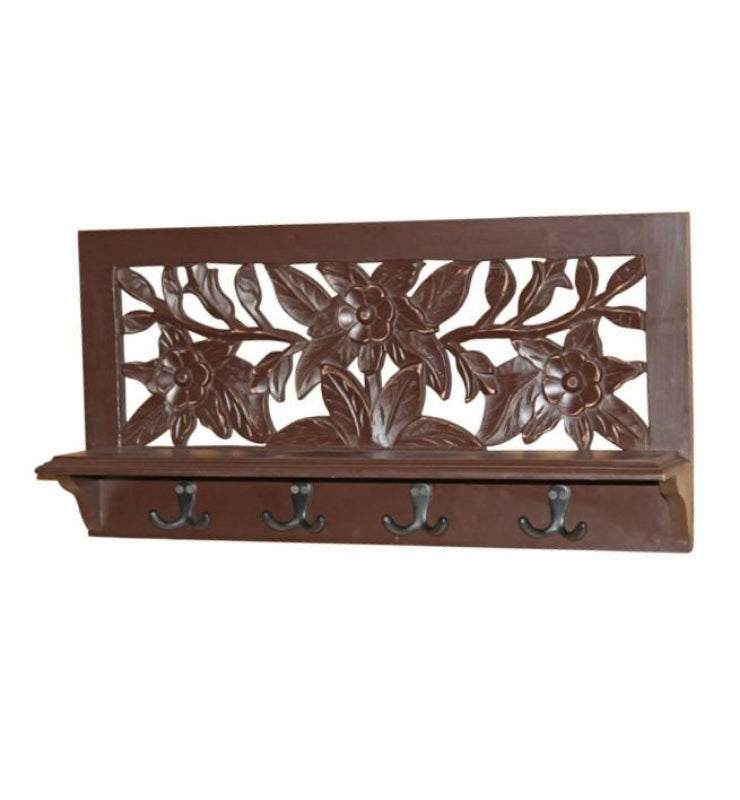 Floral Coat Rack - Little Elephant