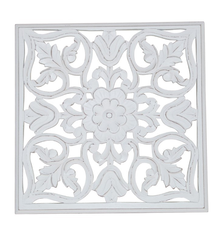 Damask Wall Medallion - Little Elephant