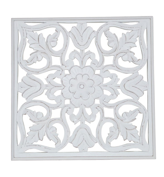 Damask Wall Medallion - Little Elephant