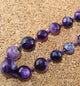 Purple Knotted Necklace - Little Elephant