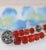 Carnelian Boho Style Necklace with Sterling Silver Beads - Little Elephant