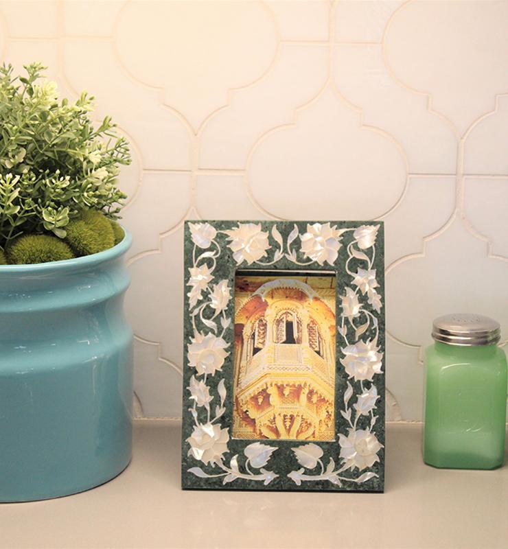 Green Picture Frame - Little Elephant