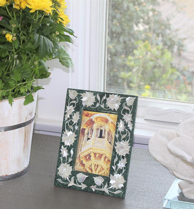 Green Picture Frame - Little Elephant