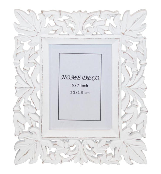 Floral Textured Picture Frame