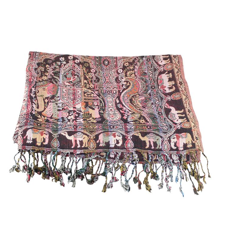Animal Motif Throw - Little Elephant