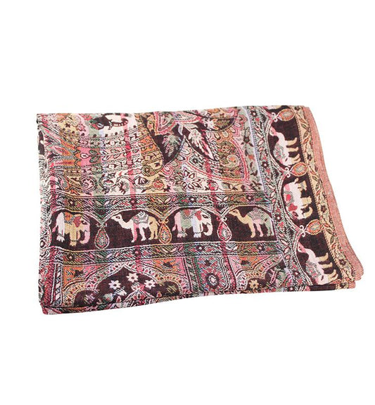 Animal Motif Throw - Little Elephant